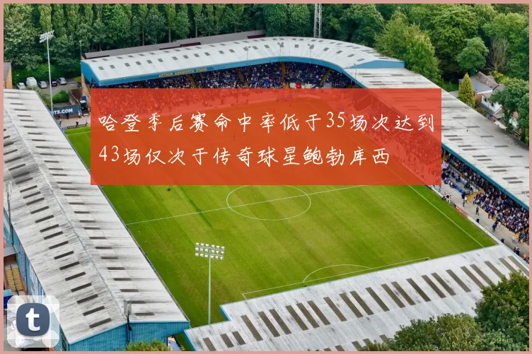 哈登季后赛命中率低于35场次达到43场仅次于传奇球星鲍勃库西