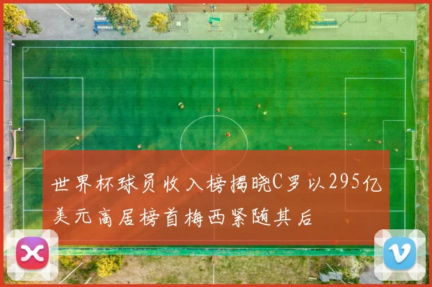 世界杯球员收入榜揭晓C罗以295亿美元高居榜首梅西紧随其后